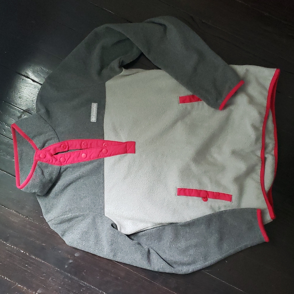 Columbia 3/4 snap fleece pull over